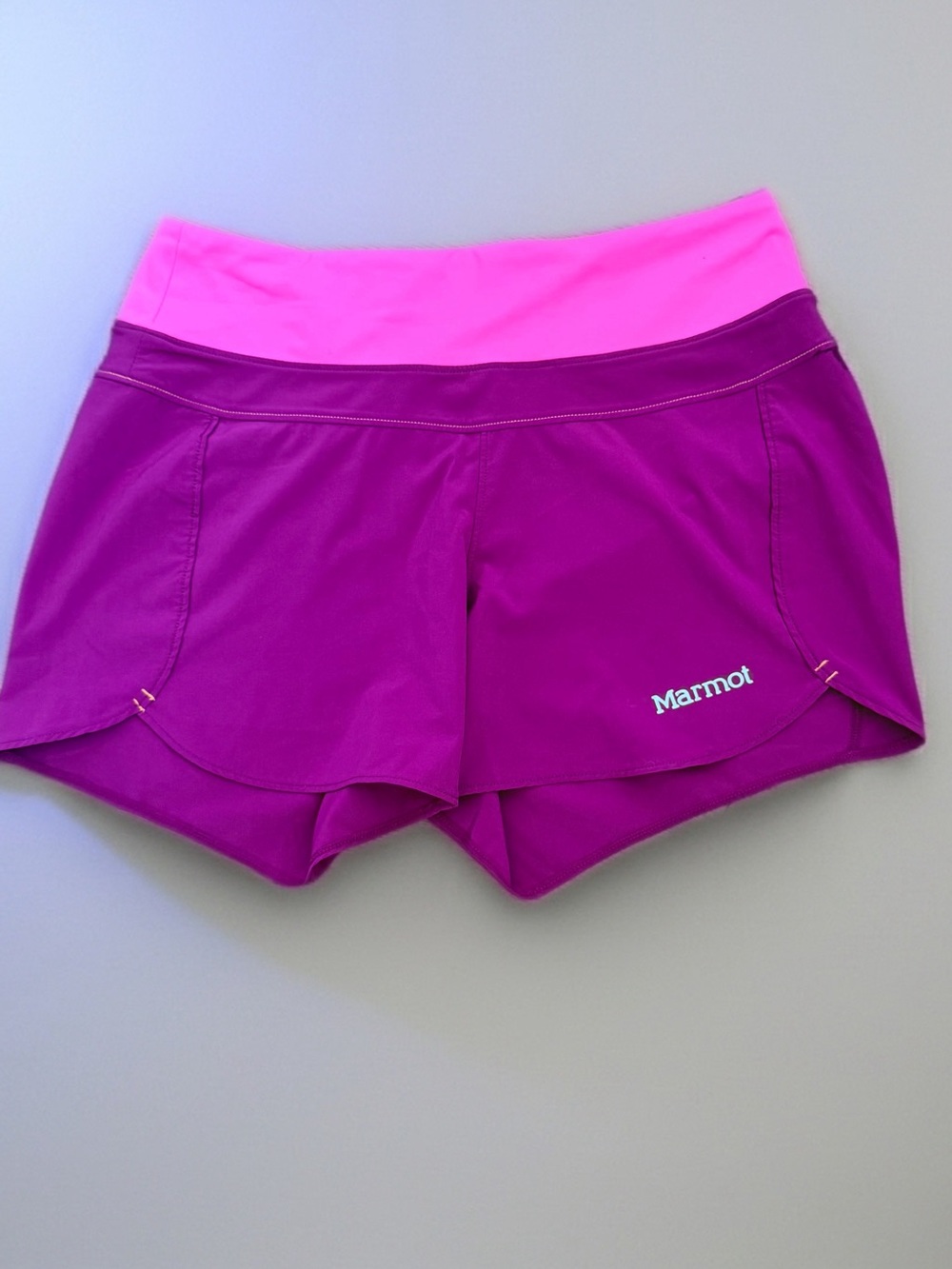 Marmot Athletic Running Trail Shorts Purple Pink XS